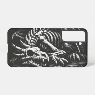 Coque Samsung Galaxy Squelette de dragon — par BurnsInHell