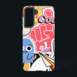 Coque Samsung Galaxy Stickers Cool esthétiques Y2K<br><div class="desc">Libérez votre icône du début des années 2000 avec ce bijou inspiré du Y2K ! Ce produit est une explosion nostalgique du passé, avec des couleurs néons vibrantes, des accents holographiques et une touche de futurisme ludique. Il capte parfaitement les vibrations audacieuses et sophistiquées de l'époque tout en ajoutant une...</div>