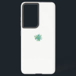 Coque Samsung Galaxy Style Décoratif, Crème Menthe, Bleu Fontaine, Turq<br><div class="desc">Affaire de téléphone</div>