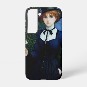 Coque Samsung Galaxy Style vintage Joli sombre Academy Portrait fille