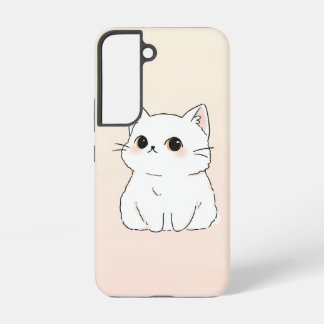 Coque Samsung Galaxy Stylish Cat Art Samsung S22 Protective Coque