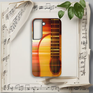 Coque Samsung Galaxy Sunset Harmony Guitare acoustique
