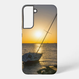 Coque Samsung Galaxy Sunset Sailboat Shipwreck Gulf Breeze FL