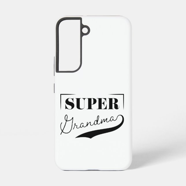 Coque Samsung Galaxy Super grand-mère (Verso)