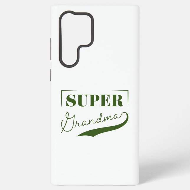 Coque Samsung Galaxy Super grand-mère (Verso)