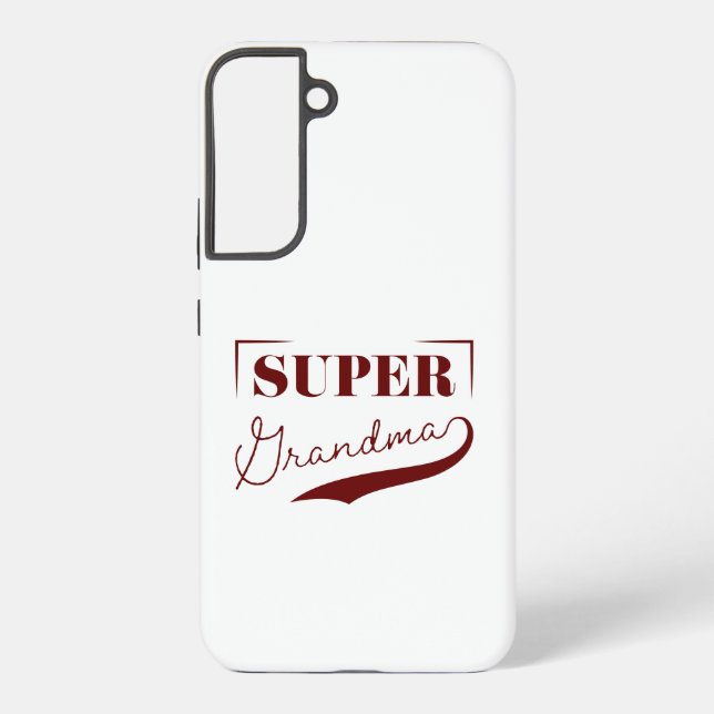 Coque Samsung Galaxy Super grand-mère (Verso)