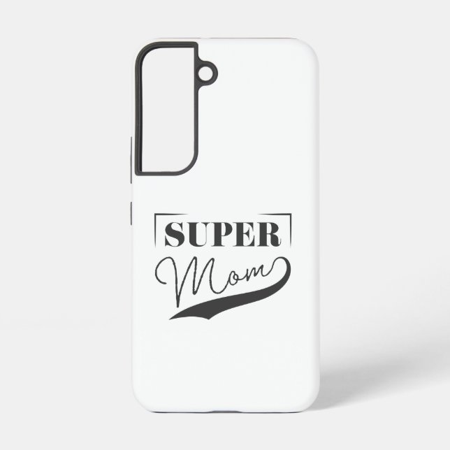 Coque Samsung Galaxy Super Maman (Verso)