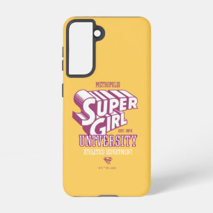Coque Samsung Galaxy Supergirl Metropolis University Athletics Départem