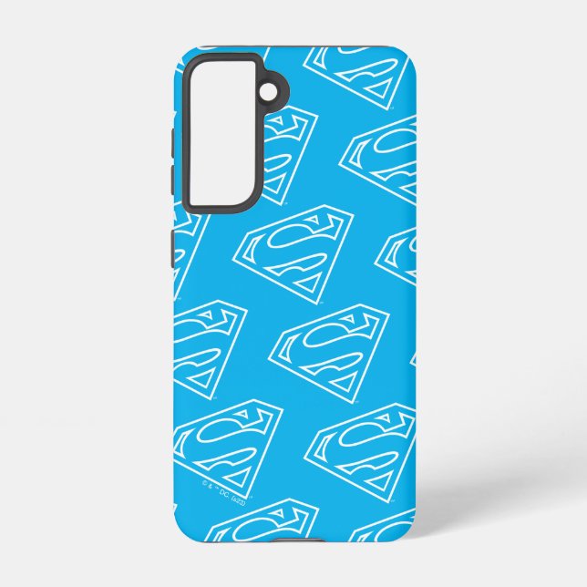 Coque Samsung Galaxy Supergirl Outline S-Shield (Verso)
