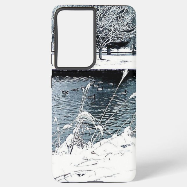 Coque Samsung Galaxy Swage d'hiver (Verso)