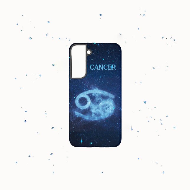 Coque Samsung Galaxy Symbole du cancer du zodiaque (Créateur téléchargé)