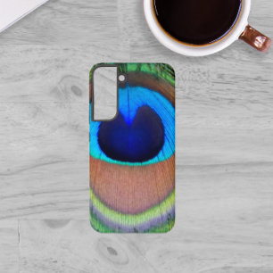 Coque Samsung Galaxy Tache oculaire de plume de paon coloré