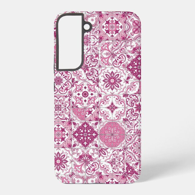 Coque Samsung Galaxy Teintes méditerranéennes/ Azulejos (Verso)