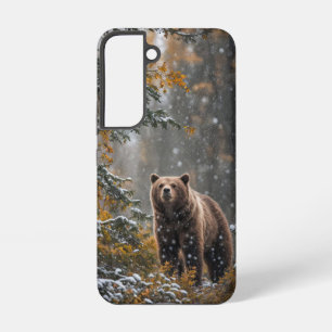 Coque Samsung Galaxy Téléphone Forêt Faune Ours Extérieur