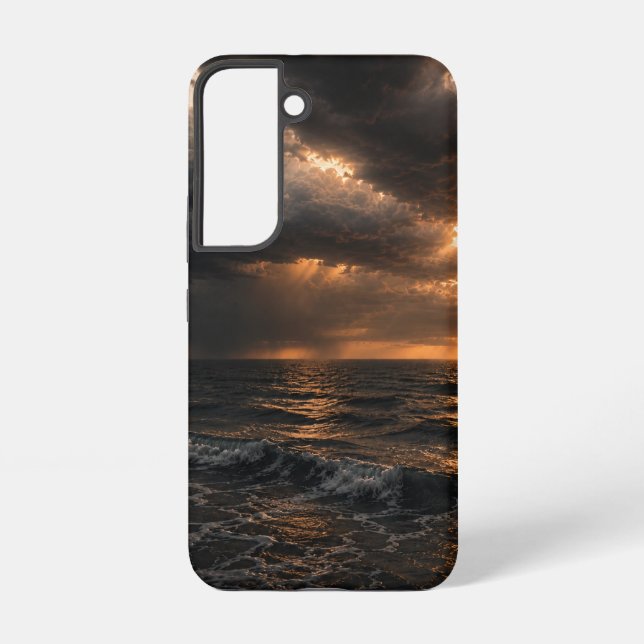 Coque Samsung Galaxy Tempête - Eaux Profondes (Verso)