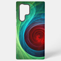 Tempête rouge florale moderne motif de couleur d'a