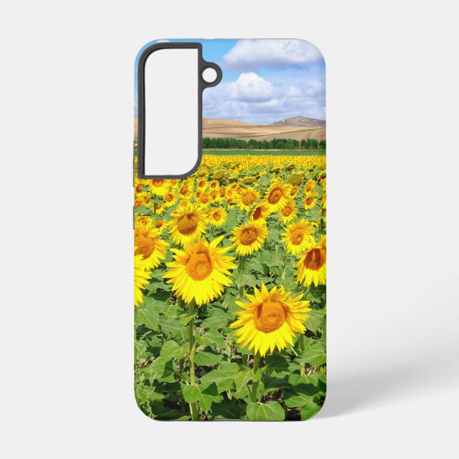 Coque Samsung Galaxy Terrain de tournesol (Verso)