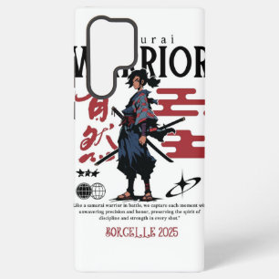 Coque Samsung Galaxy Tête de samouraï noir et vert – Étui personnalisé
