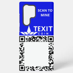 Coque Samsung Galaxy TeXit Coin Android Galaxy QR