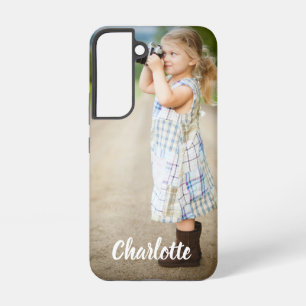 Coque Samsung Galaxy Texte de photo personnalisé