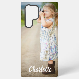 Coque Samsung Galaxy Texte de photo personnalisé