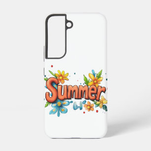 Coque Samsung Galaxy Texte d'été 3d
