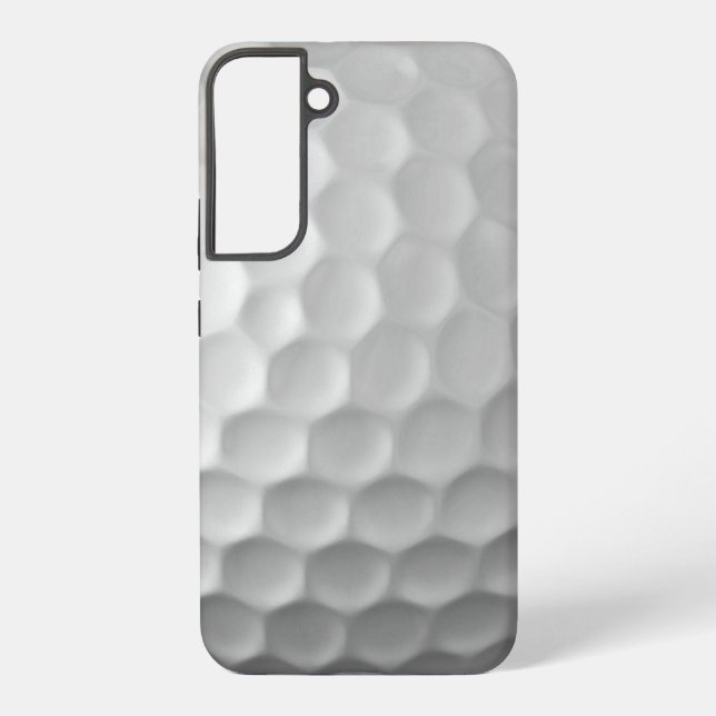 Coque Samsung Galaxy Texture de balle de golf blanche gaufree (Verso)
