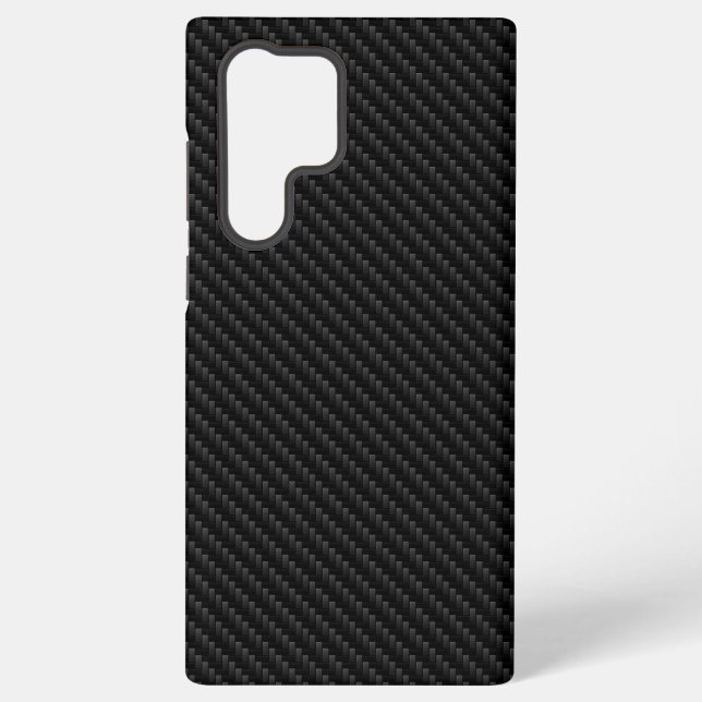 Coque Samsung Galaxy Texture de tissage en fibre de carbone lisse, mode (Verso)