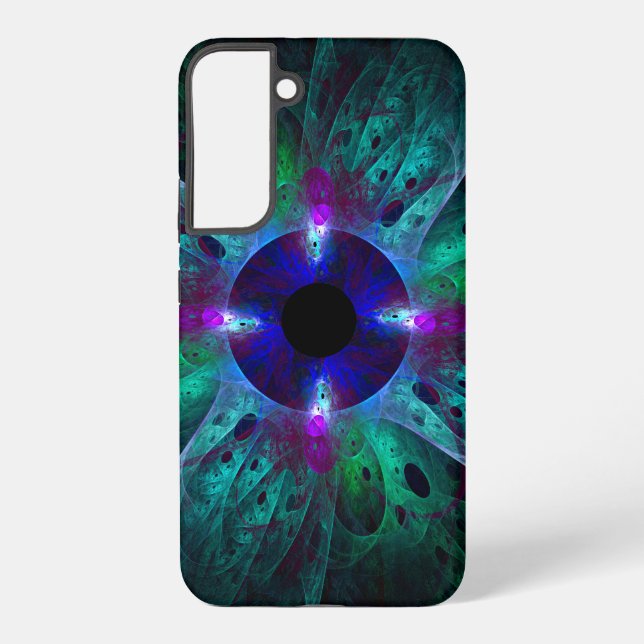 Coque Samsung Galaxy The Eye Abstract Art (Verso)