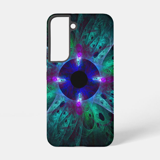 Coque Samsung Galaxy The Eye Abstract Art (Verso)