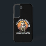 Coque Samsung Galaxy Tiens Bon Partenaire Je Suis Un Cowboy Grenouille<br><div class="desc">Tiens Bon Partenaire Je Suis Un Cowboy Grenouille Surstimulé Vintage</div>