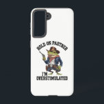 Coque Samsung Galaxy Tiens-toi partenaire je suis cow-boy grenouille su<br><div class="desc">Tiens Bon Copain Je Suis Un Grenouille Cow-Boy Surstimulé Vintage</div>