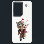 Coque Samsung Galaxy Tom & Luna Valentine’s Day Cat Couple Phone Case<br><div class="desc">Add a little love to your everyday life with this adorable Tom & Luna phone case 💕 Featuring the sweet cat couple in a playful Valentine’s Day moment, this phone case is perfect for cat lovers, couples, and anyone who enjoys cute and heartwarming designs. A lovely gift for Valentine’s Day,...</div>