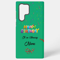 Top Anniversaire Samsung Galaxy S22 Ultra Coque