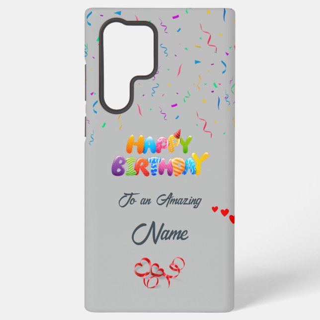 Coque Samsung Galaxy Top Anniversaire Samsung Galaxy S22 Ultra Coque (Verso)
