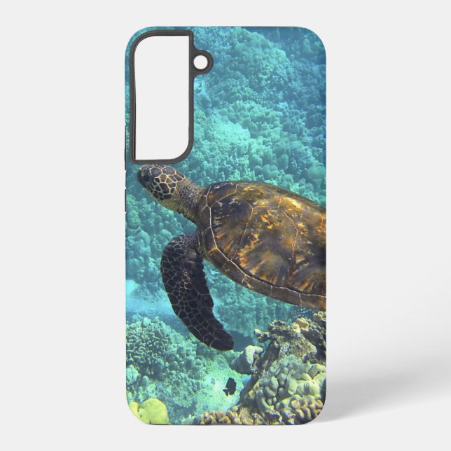 Coque Samsung Galaxy tortue dans la mer (Verso)
