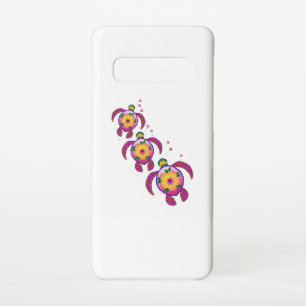 Coque Samsung Galaxy S10 Tortues de Honu hawaïennes tropicales