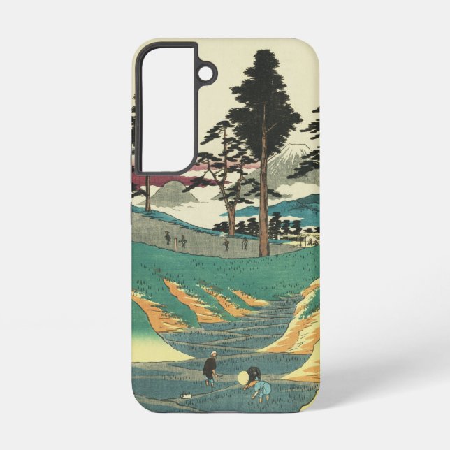 Coque Samsung Galaxy Totsuka, Japon : Impression de blocs de bois Ukiyo (Verso)