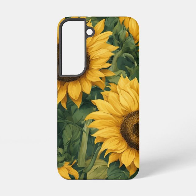 Coque Samsung Galaxy Tournesol (Verso)