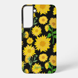 Coque Samsung Galaxy Tournesol personnalisé, beau et vibrant