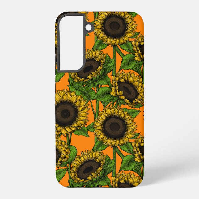 Coque Samsung Galaxy Tournesols (Verso)