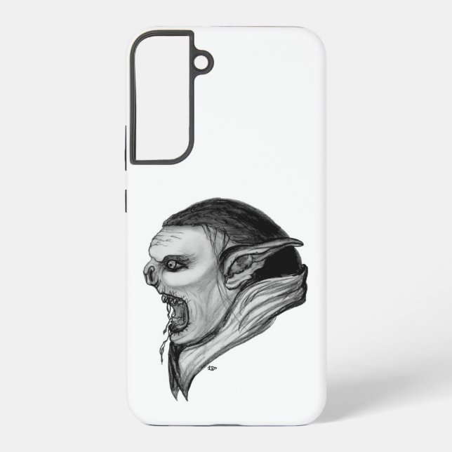 Coque Samsung Galaxy Tracer le design noir et blanc (Verso)
