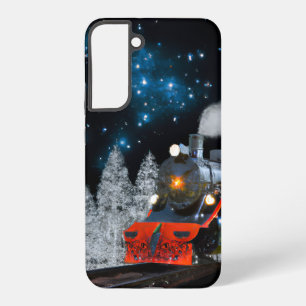 Coque Samsung Galaxy Train/hiver/Noël