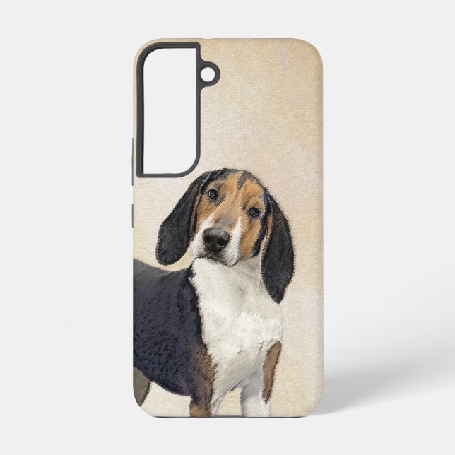 Coque Samsung Galaxy Treeing Walker Coonhound Peinture - Art original (Verso)