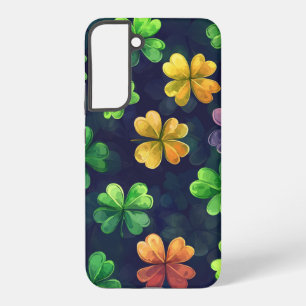 COQUE SAMSUNG GALAXY TRÈFLES IRLANDAIS CELTIQUES COLORÉS
