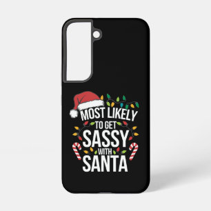 Coque Samsung Galaxy Très susceptible de s'emporter contre le Père Noël