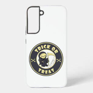 Coque Samsung Galaxy Trick ou traiter Halloween griffeur caractère