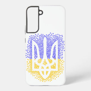 Coque Samsung Galaxy trident tryzub d'héraldique ukrainienne dispersant
