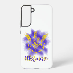 Coque Samsung Galaxy Trident ukrainien fait d'épi de blé