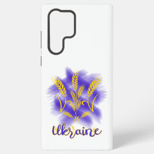 Coque Samsung Galaxy Trident ukrainien fait d'oreille de blé